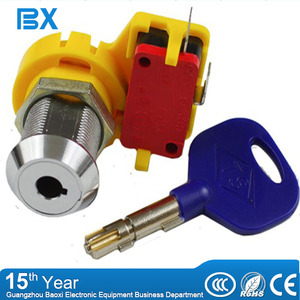 ตัวล็อคเครื่องเล่นเกมทรงกระบอก Us100 27 มม. ไมโครโมชั่น ทนต่อแรงกระแทก ทนต่อสารเคมี ล็อคแบบจับคู่หลายหลัก - Product Image 3