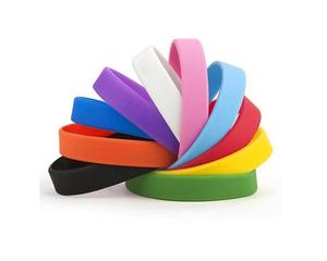 Pulsera de Silicona Personalizada de Caucho Reciclado Multicolor Barata de Alta Calidad en Oferta - Product Image 6