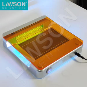 Transiluminator Cahaya Biru DH-T800 untuk Pengamatan Elektroforesis Gel, Dioperasikan Satu Tangan, Transiluminator <span class=keywords><strong>UV</strong></span> - Product Image 4