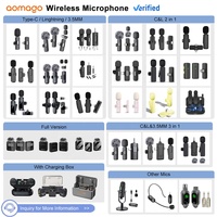 Microphone Lavalier K9 sans Fil Type C pour Téléphone