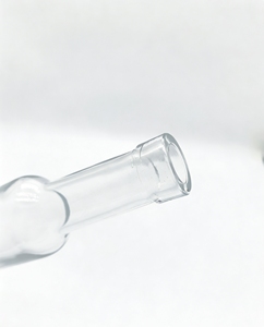 Bottiglia in Vetro Trasparente Opaco/Satinato Sottile e Alta con Tappo in Sughero per Liquori e Whisky (Varie Capacità) - Product Image 6