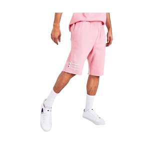 Champion Trr Script <b>Mens</b> Active <b>Shorts</b> Color: <b>Pink</b>/White | 100% Authentic - Product Image 3