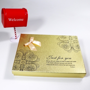 Boîte d'emballage de luxe <span class=keywords><strong>vide</strong></span> en papier alimentaire avec grille pour chocolats et bonbons, personnalisée, transparente, imprimée motif truffe, pour Godiva - Product Image 4