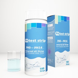 Lỏng pH Kiểm tra Strips 0-14 cho nước, nước bọt, xà phòng, nước tiểu, thực phẩm, chất lỏng, đất, phòng thí nghiệm giám sát pH Kiểm tra giấy - Product Image 3