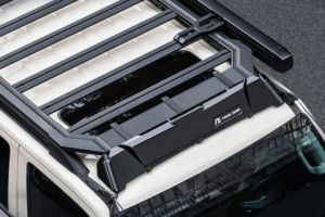 TENGQIAN Universal ABS Luxury Car Window Vent Visor Set with <strong>Wind</strong> Guard <strong>Deflector</strong> &amp; Bug Shield Easy Installation <strong>Wind</strong> <strong>Deflectors</strong> - Product Image 2