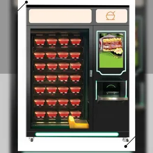 Dokunmatik ekran pişmiş ürünler özel otomat