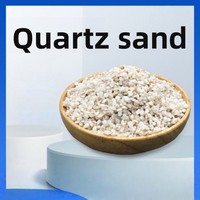 Sable de quartz blanc pur de haute qualité, pierre véritable, peinture, sable de quartz artificiel à haute teneur en silice