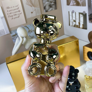 1:1 Original Luxo Long-Lasting Mini <span class=keywords><strong>Perfume</strong></span> <span class=keywords><strong>Gift</strong></span> <span class=keywords><strong>Set</strong></span> 4pcs Colorido Teddy Bear Spray Fragrâncias Atacado para As Mulheres
