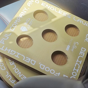 Sunshie Customized Design Corrugated 12mm Square Cake Drum Boards Black Thick Round 8 Inches 10 12inch Cake Board - Product Image 4