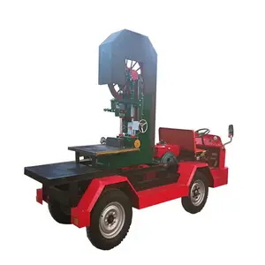 Used In Farm Estates And Forest Farms Mobile Diesel Wood Saw Machines Vertical Bandsaw Sawmill Band Saw Machine With Table