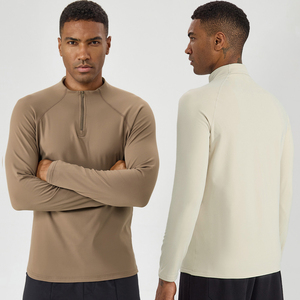 XW-51526 Abbigliamento Sportivo Casual da Corsa e Palestra, Magliette Essenziali Comode e Larghe con Cerniere per Uomo - Product Image 1