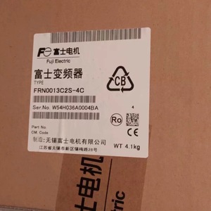 ฟูจิ อิเล็คทริค ฟรีเควนซีคอนเวอร์เตอร์ FRN0002C2S-4A ระบบควบคุมเวกเตอร์สามเฟส 400V IP20 - Product Image 1