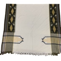 Personalizado al por mayor moda Yemen Tallit oración chal envoltura islámica musulmana hombres árabe Sarong bufanda con borla