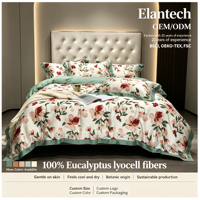 Parure de lit en tencel 60s, ensemble de literie en tissu naturel, meilleures ventes, 100%