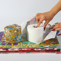 Papier toilette en bambou 100% à 1/2/3 plis, vente en gros à prix réduit