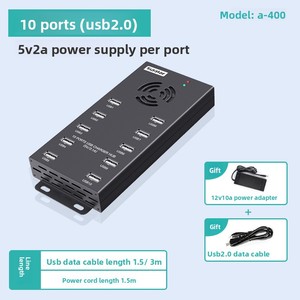 Sipolar 32-Port công nghiệp <span class=keywords><strong>USB</strong></span> <span class=keywords><strong>Hub</strong></span> A-832 với sạc nhanh <span class=keywords><strong>USB</strong></span> sạc chức năng dữ liệu màn hình flash cho TF card & U đĩa hàng loạt - Product Image 6