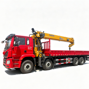 Grúa Montada en Camión Shaanxi Auto con Motor de 300HP, 16 T de Momento de Elevación, Pluma de 5 Secciones, Grúa de 16 Toneladas con Caja de Cambios y Bomba - Product Image 1