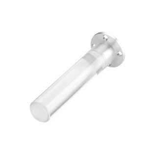 Patas de mesa ajustables de acrílico transparente, patas cilíndricas de cristal para gabinetes de TV y escritorios flotantes - Product Image 3