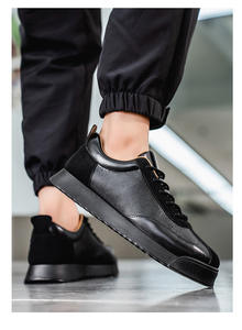 Zapatos Deportivos y de Ocio para Hombre, Impermeables, con Suela Gruesa, Cómodos, Transpirables, Ligeros, Suaves, Estilo Casual para Caminar - Product Image 3