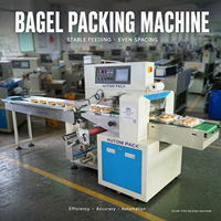 Machine d'emballage automatique de haute qualité pour fruits, légumes, croissants, pain grillé, chocolat, bonbons gélifiés en coton