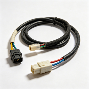 Arnés de Cableado Aislado de PVC Personalizado, Clasificado para 24V, Conductores de Cobre, Instalación Estática para ECU Automotriz, Adaptador para Aplicaciones de Vehículos Eléctricos - Product Image 1
