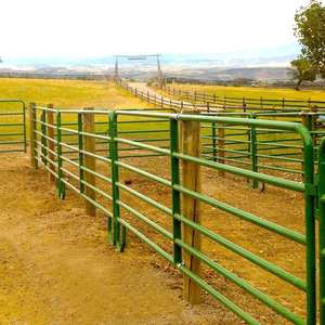 แผงรั้วม้าวัวแกะรั้วฟาร์มคอกวัวแบบพกพา - Product Image 2
