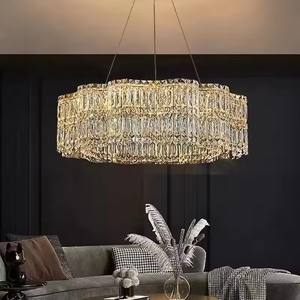 โคมไฟระย้า LED โมเดิร์นสำหรับห้องครัว ห้องรับประทานอาหาร โต๊ะอาหาร โคมไฟคริสตัลสำหรับห้องนั่งเล่น โคมไฟห้อย - Product Image 6