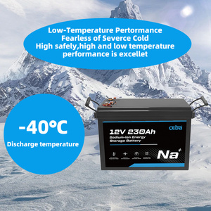 Sodium NA-ion có thể sạc lại pin 6000 chu kỳ Prismatic <span class=keywords><strong>12V</strong></span> 230ah sodium Ion pin cho cắm trại ngoài trời RV <span class=keywords><strong>12V</strong></span> pin - Product Image 4