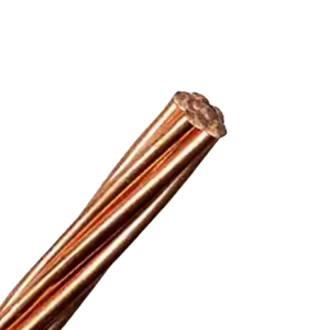 Bare Copper Conductor Solid or Stranded,hard,medium Hard,or <b>Soft</b> Drawn OEM Cable Tte Cuiver Nu 1*16mm2 a 35mm2 a La Coupe Bare C - Product Image 1