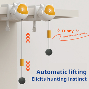 Jouet interactif pour chat à succès : Balle rétractable automatique électrique pour l'auto-entretenue des chats, idéale pour soulager l'ennui et stimuler l'exercice - Product Image 5