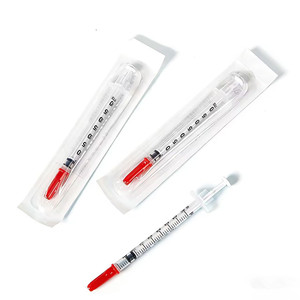 <span class=keywords><strong>Seringue</strong></span> à insuline stérile jetable en plastique U-100 0,3 ml 0,5 ml 1 ml avec <span class=keywords><strong>aiguille</strong></span> d'injection 31G 32G pour usage vétérinaire - Product Image 5