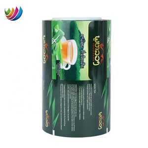 Produsen BOPP PET aluminium foil sachet sampel tongkat kantung teh kemasan film rol