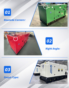 เครื่องกำเนิดไฟฟ้าแบบเงียบ 20kW 30kW 40kW 50kW |   เครื่องกำเนิดไฟฟ้าอุตสาหกรรมแบบระบายความร้อนด้วยน้ำ 3 เฟส สตาร์ทอัตโนมัติ พร้อมหลังคาเก็บเสียง - Product Image 2