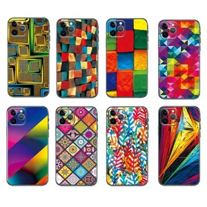 Film autocollant 3D gaufré pour coque arrière de smartphone, matériau pour toute coque de téléphone portable pour fille, compatible avec machine de découpe - Product Image 4