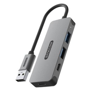 <b>Hub</b> <b>USB</b> Grey 4 porte CN 5007 - Product Image 1