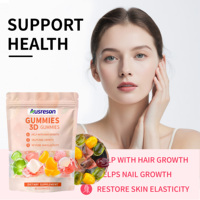 Bonbons gélifiés 3D OEM à l'extrait de créatine et de shilajit, supplément sportif enrichi en vitamine C, ginseng Panax et Ashwagandha KSM-66