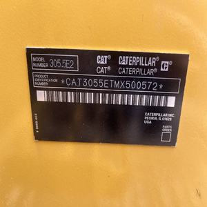 รถขุดขนาดเล็กสำหรับ Cat305.5E รถขุด305.5e แมว305.5e 305.5e 306e มีสินค้าในสต็อก - Product Image 6