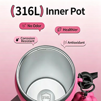 Gobelet isotherme en acier inoxydable 316 avec paille, grande capacité, pour voiture, café et voyage, personnalisable avec logo, idéal comme cadeau de Noël, vente en gros