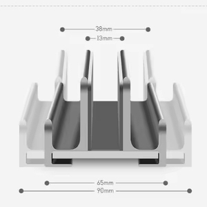 แท่นวางที่ปรับได้สำหรับ MacBook <span class=keywords><strong>Air</strong></span>,แท่นวางโน๊ตบุ๊ค MacBook <span class=keywords><strong>Air</strong></span> <span class=keywords><strong>M1</strong></span> <span class=keywords><strong>Mac</strong></span> Book Pro แท่นวางแล็ปท็อปแนวตั้ง - Product Image 2
