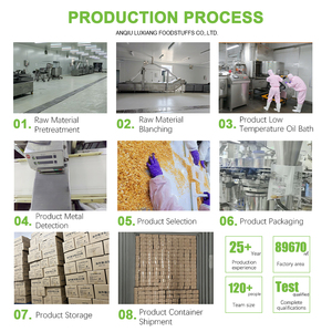 Snack ngon lành, bổ dưỡng, mặn, chiên giòn chân không, lát cây ngưu bàng, khoai tây chiên giòn, rau củ khô đóng gói chân không tùy chỉnh - Product Image 5