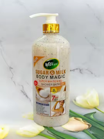 Offre Spéciale Gel Douche Sucre & Lait Gommage Exfoliant Blanchissant Hydratant Nourrissant Peau Rafraîchissant Soins Visage & Corps