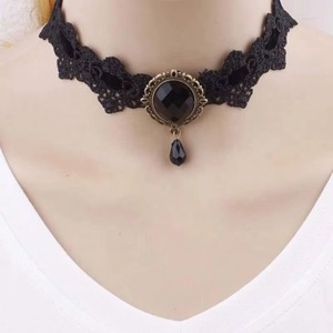 Collar <span class=keywords><strong>de</strong></span> Encaje Negro Sexy con Pedrería <span class=keywords><strong>para</strong></span> Disfraces, Bodas, Despedidas <span class=keywords><strong>de</strong></span> <span class=keywords><strong>Soltera</strong></span>, Decoración <span class=keywords><strong>de</strong></span> Fiestas, Juego <span class=keywords><strong>para</strong></span> Adultos <span class=keywords><strong>para</strong></span> Parejas - Product Image 1