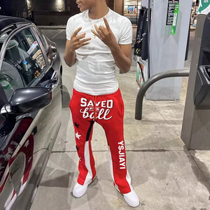 <span class=keywords><strong>Pantalon</strong></span> de survêtement <span class=keywords><strong>en</strong></span> polaire unisexe pour homme, <span class=keywords><strong>pantalon</strong></span> de jogging de sport personnalisé, imprimé bouffant 3D, <span class=keywords><strong>pantalon</strong></span> de survêtement évasé pour homme - Product Image 4