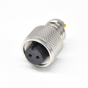 ขั้วต่อกันน้ำมาตรฐานทหาร MS3106 10SL-3 ปลั๊กสำหรับการบิน 2/3/4 ขา 5015 ซ็อกเก็ตติดตั้งบนแผงแบบตัวเมีย ตัวเรือนอะลูมิเนียมอัลลอย - Product Image 3
