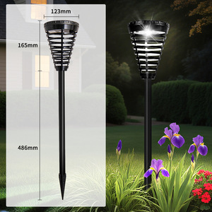 Solar Garden <b>Light</b> Led Outdoor Solar Powered Water Resistant Free Standing <b>Landscape</b> Decor 2 Year Warranty - Product Image 5