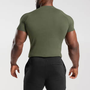 Bestex Oem Private Label Fitness Wear Camisetas Deportes Top Personalizado Hombres Quick Dry Muscle Fit <span class=keywords><strong>Workout</strong></span> Athletic Training Shirt Hombres - Product Image 3