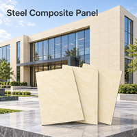 Panneau composite en acier de couleur personnalisée de 4 mm 4x8 pieds pour le revêtement de façade des bâtiments de bureaux