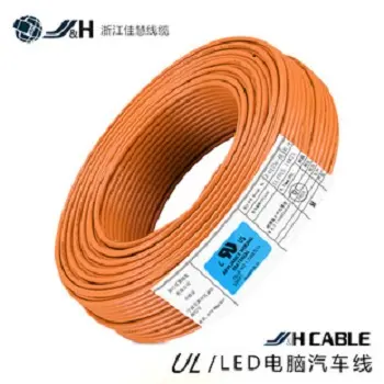 Fil de câble en cuivre FEP/PFA/ETFE/PTFE UL1452 câble haute température