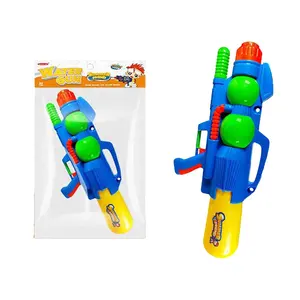 Air Pressure Water Gun Toy 56CM Pump Water Shooter Squirter Plastic White Blue Mix Color Water Shooting Gun