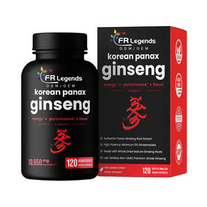OEM Private Label Origineel <span class=keywords><strong>Ginseng</strong></span> Extract Kruidensupplement Energieboost Koreaanse Rode <span class=keywords><strong>Ginseng</strong></span> Capsules - Product Image 1